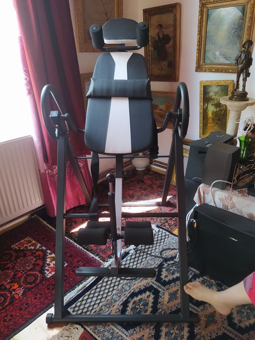 Inversion table/aparat fitness PTR exercitii