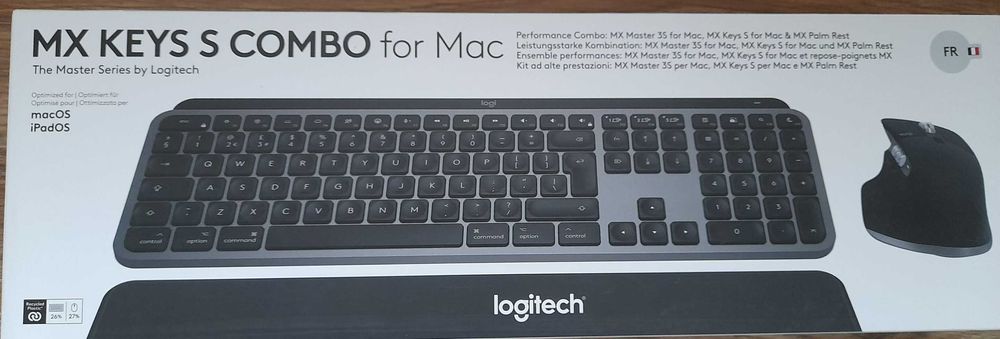 Logitech MX Keys S Combo for Mac – чисто нов