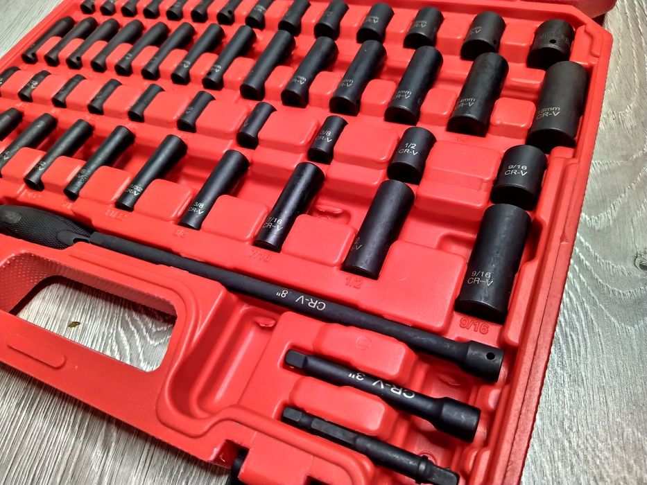 Trusa tubulare pistol pneumatic 54 piese prindere 1/4