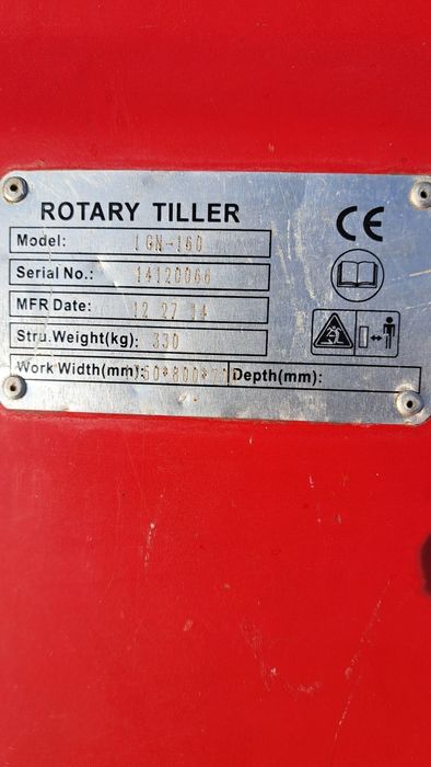 Freza pamant Rotary Tiller 1,6m  poloneza