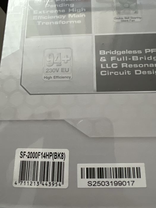 Sursa pc 2000w sigilata/2025/atx 3.0!!