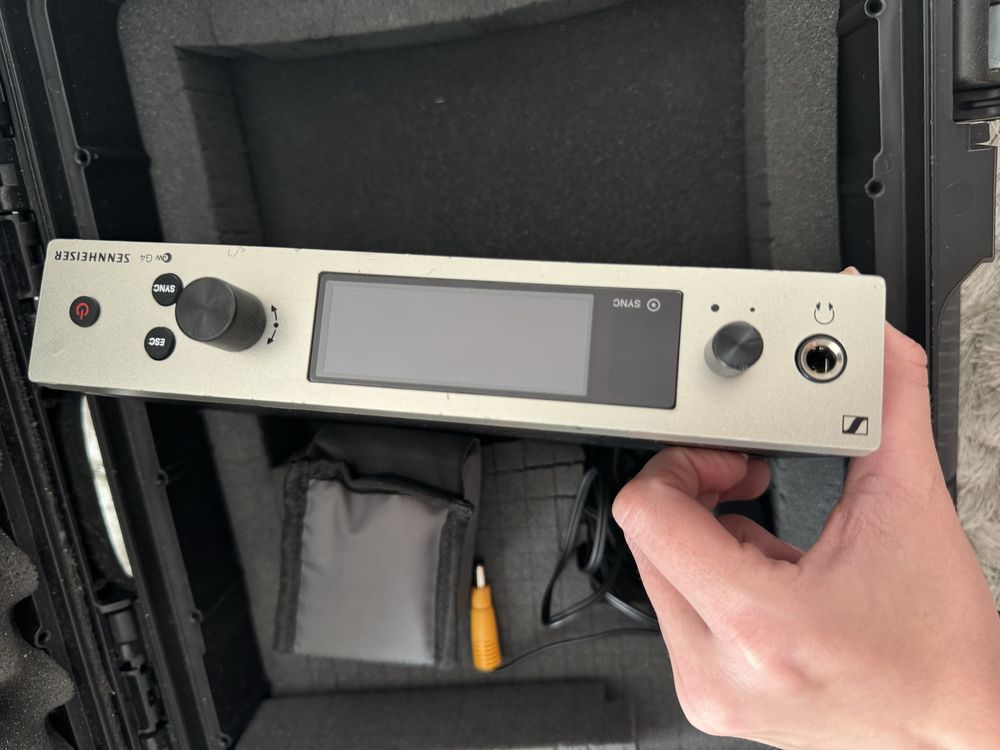Microfon Sennheiser cu capsula Neumann