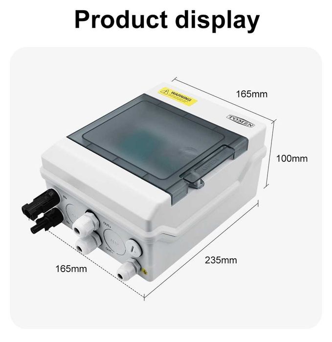 Комбинирано табло за фотоволтаик IP65 6P PV 600V / 1000V