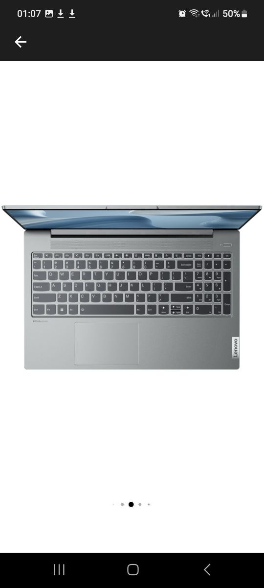 Laptop Lenovo IdeaPad 5 15IAL7 inca in garantie Intel® Core™ i7-1260P