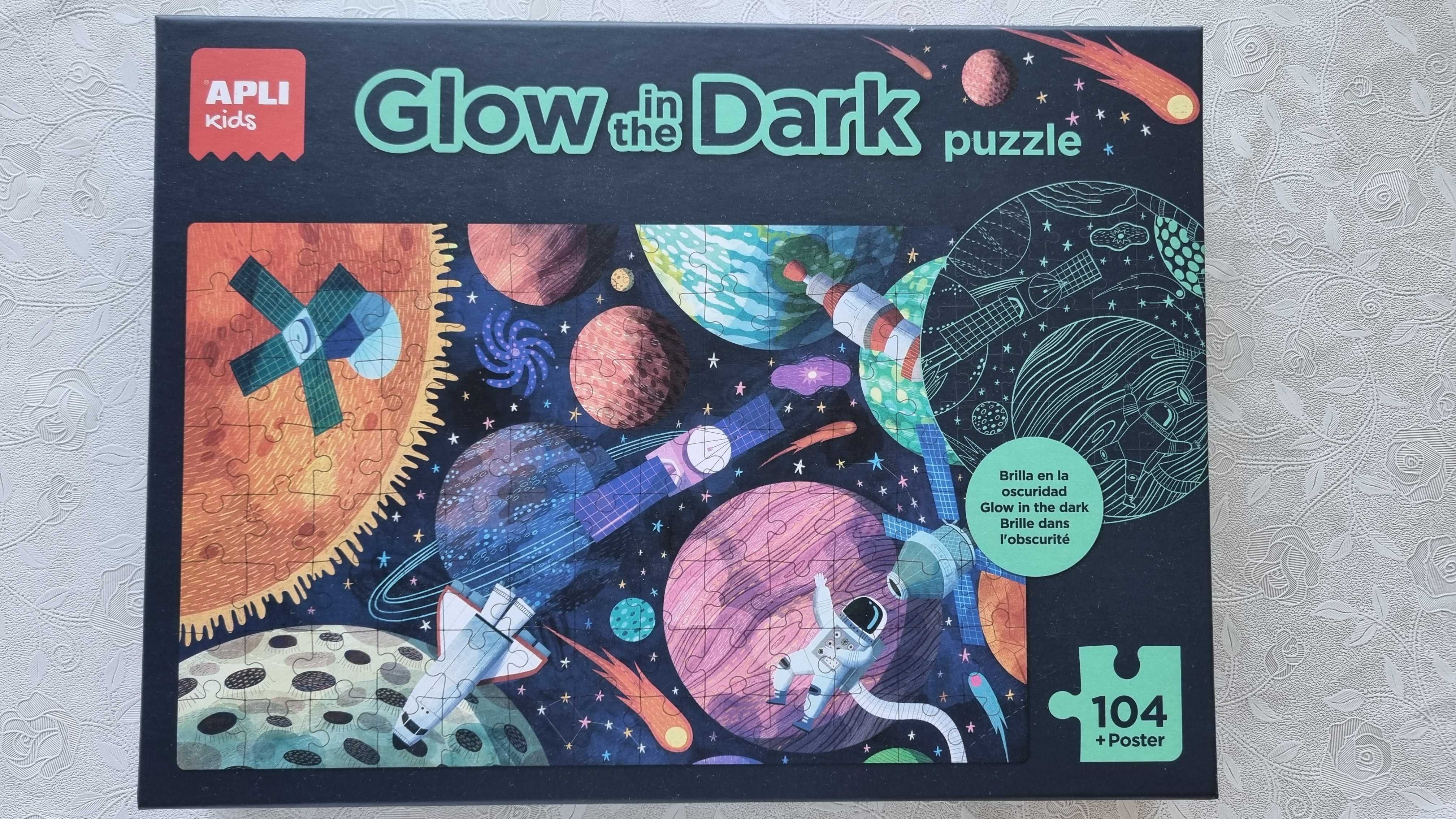 Пъзел Еduca дървен, Сlementoni, Glow in the dark, Ravensburger Cars