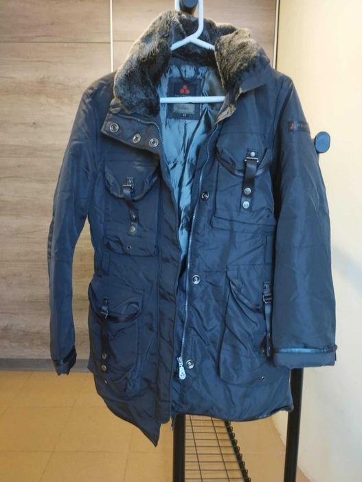 Дамско яке, пухено, зимно Peuterey, черно, размер 44