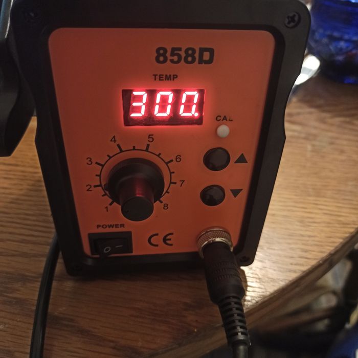 Statie lipit dezlipit cu aer cald folosita in stare buna cu accesorii