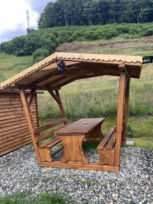 Balansoare exterior , foisoare lemn .