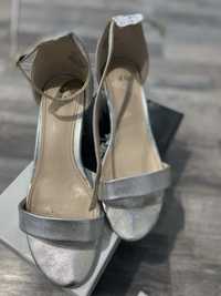 Sandale argintii H&M 37