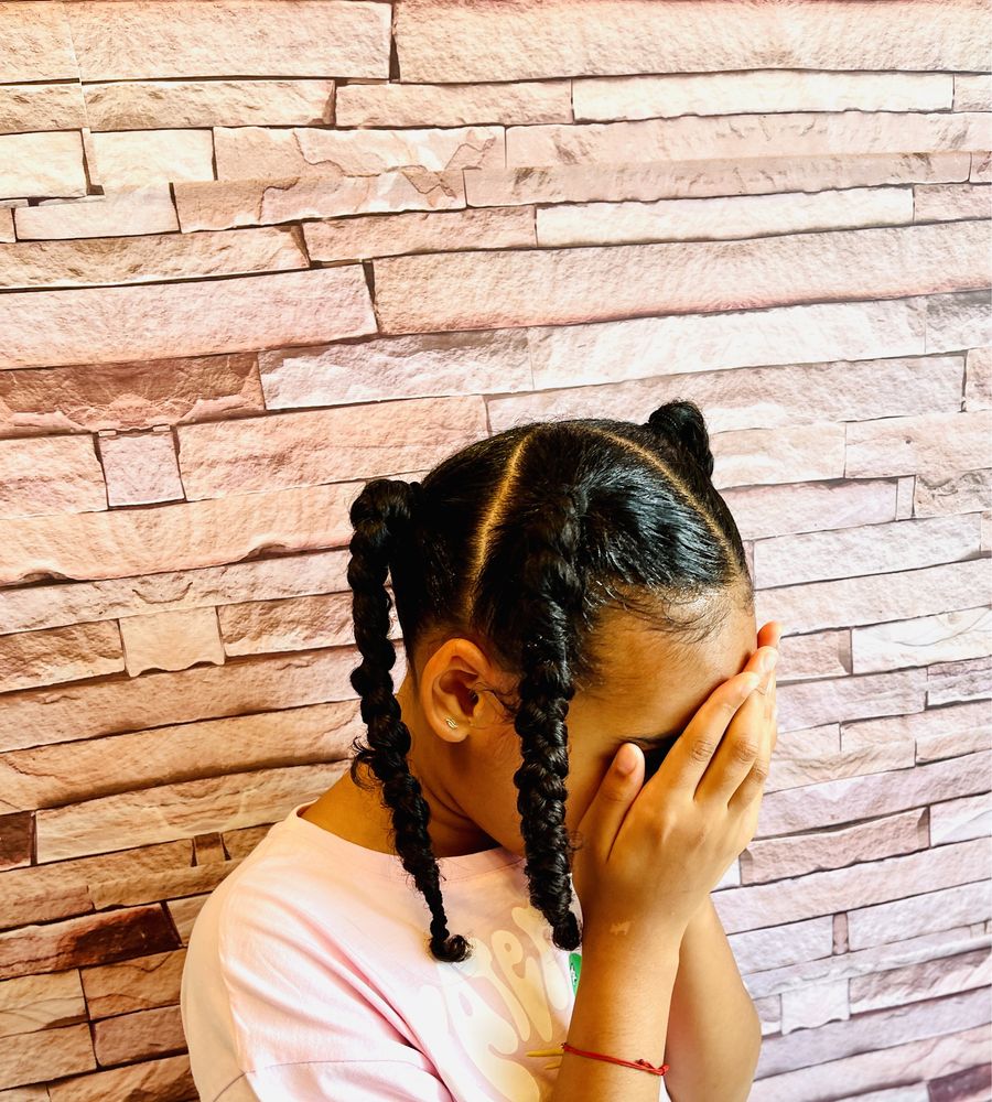 Codite Afro Originale, Păr Natural, Impletituri, boxbraids