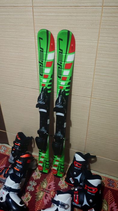 Set schiuri 100 elan -clapari ski