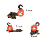 Palan Scripete 3 metri Macara manuala cu lant 1t 2t 3t 5t tone