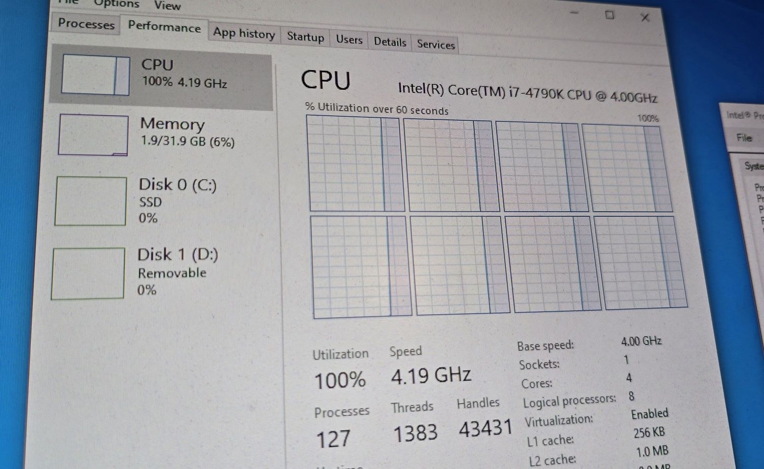 Procesor gaming i7 4790K 4.4GHz 8CPUs socket 1150
