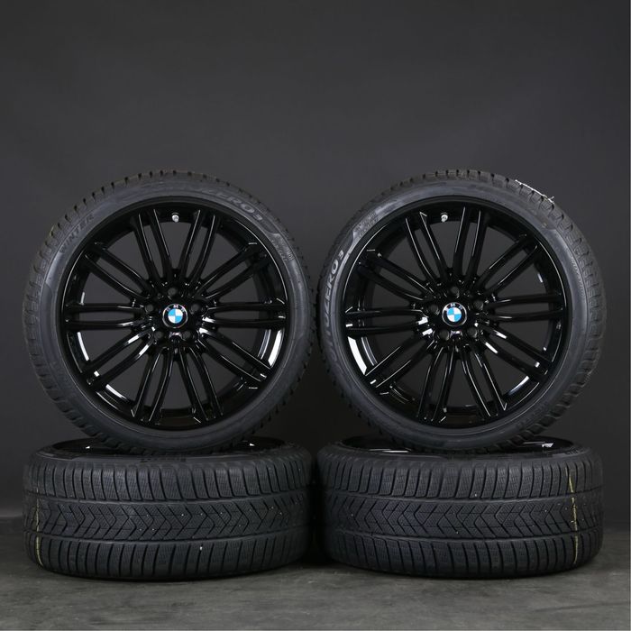 BMW Mкови оригинални джанти 19” с чисто нови зимни гуми Pirelli