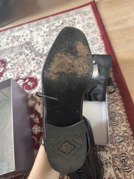 Pantofi de barbati de piele ,model deosebit, Sergio Serrano,40