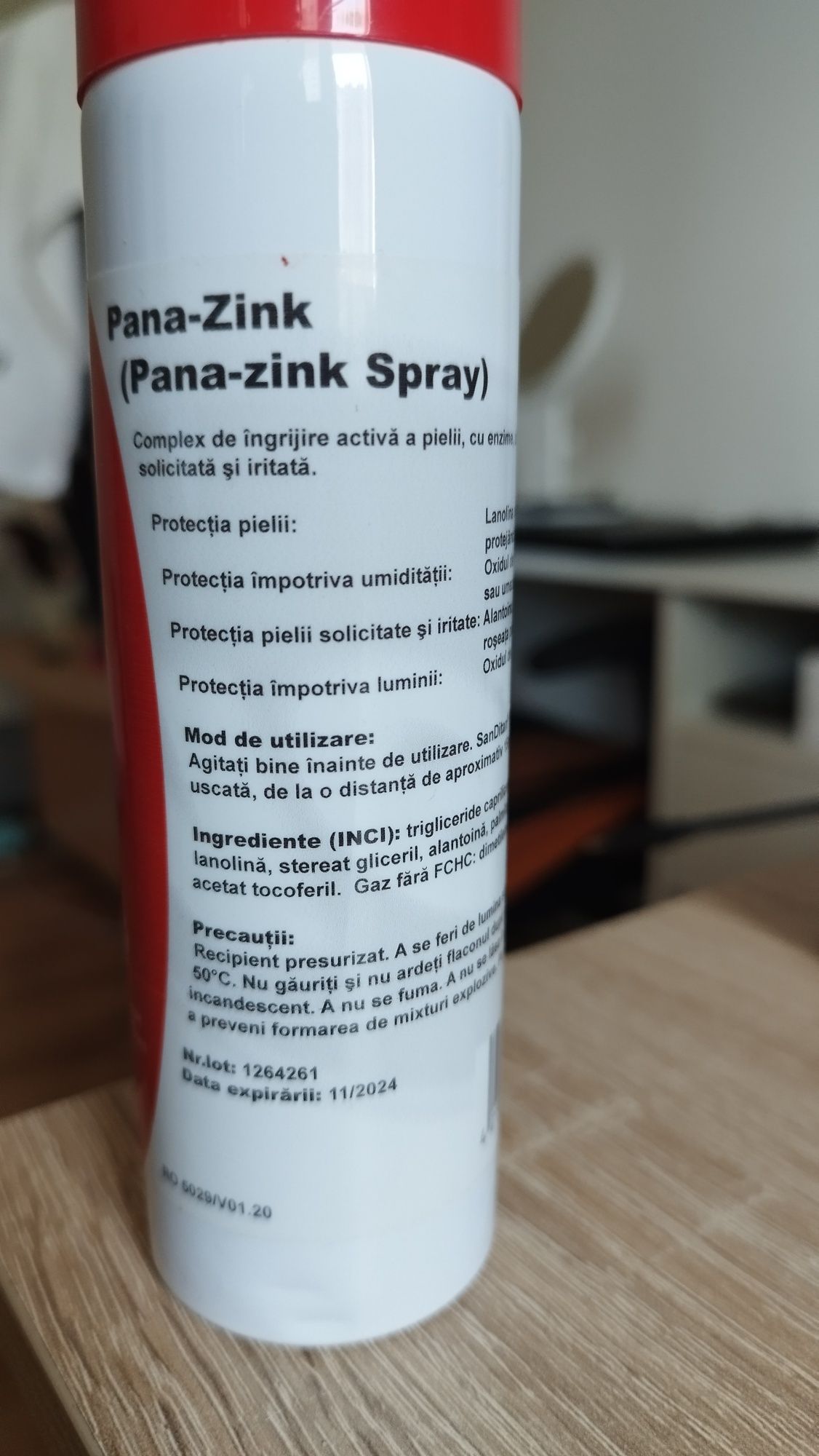 Spray uz veterinar pentru piele (Neo Spray Caf si Pana-Zink)