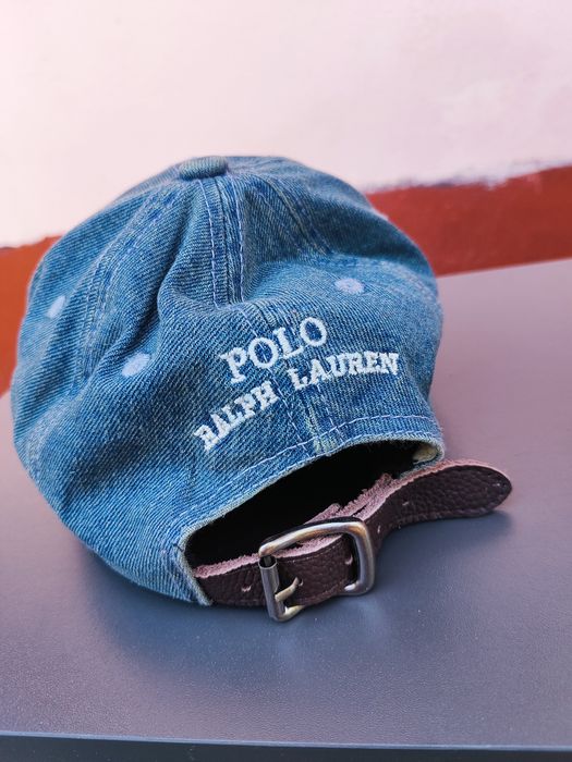 Șapcă denim Polo Ralph Lauren