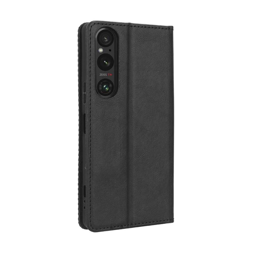 Луксозен магнитен кожен калъф тефтер за Sony Xperia 1 5 10 II III IV V