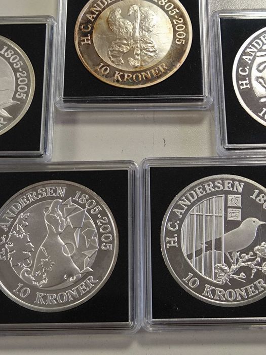 Сребърни монети Дания, 1oz, 999