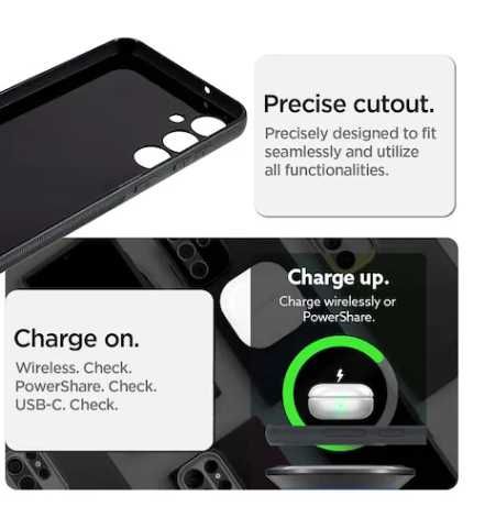 Husa Samsung A25, A54, A05s, A35, A72, A22 5G Aspect Fibra Carbon