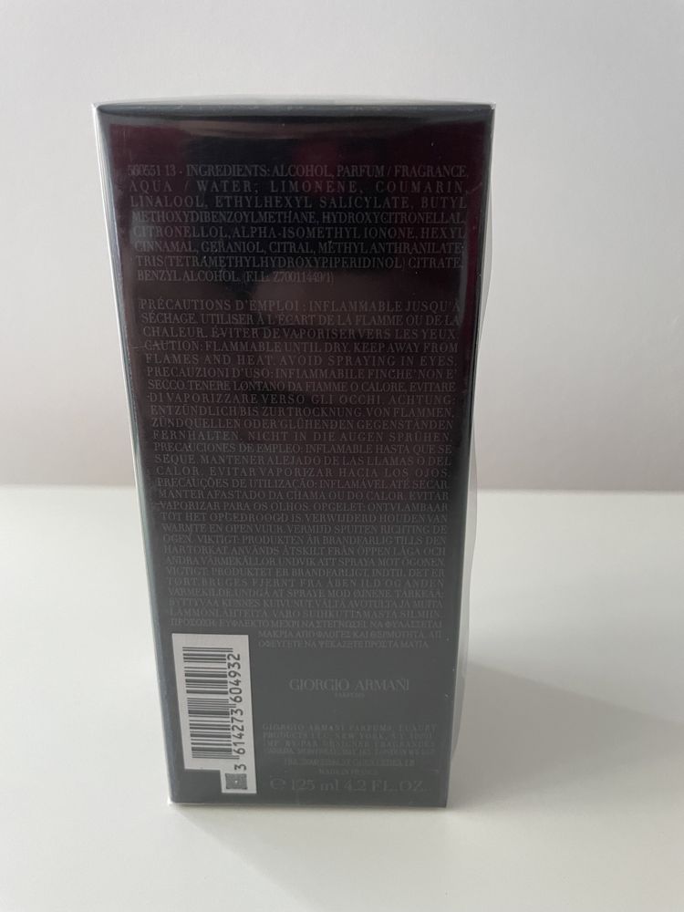 Armani Code Parfium 125ml