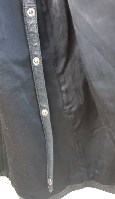 Vesta lunga, piele custom handmade