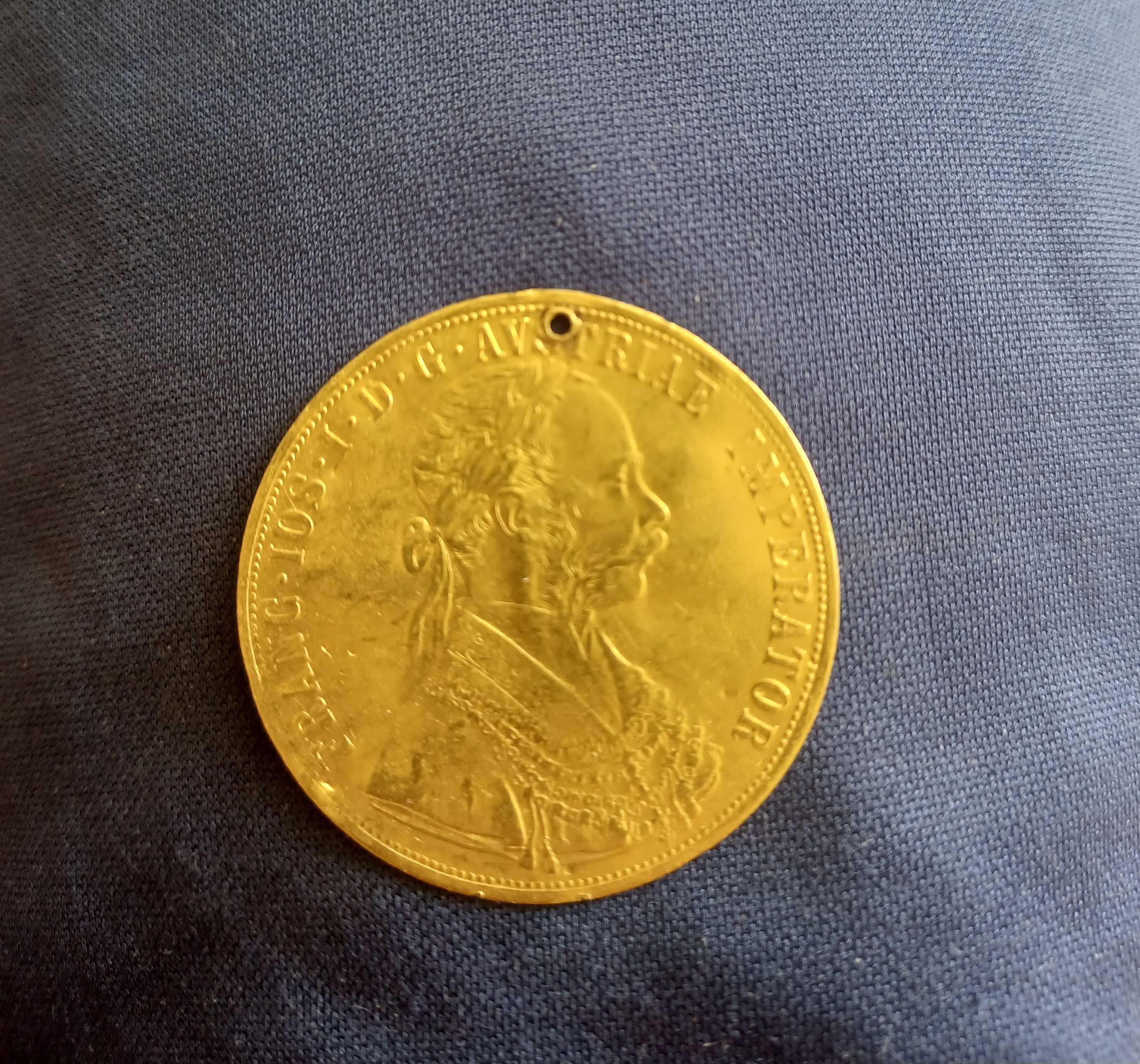 Златна монета 4 Дуката Австрия 1893 г. Франц Йосиф I