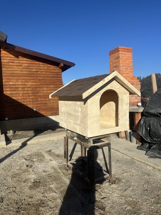 Cușcă căsuță câine talie medie/mare și mică cu livrare în toată țara