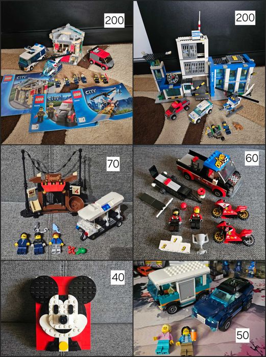 Seturi/piese lego city/creator/stuntz/ninjago incomplete