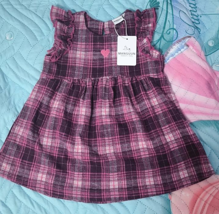 Лот зимни рокли за малка принцеса