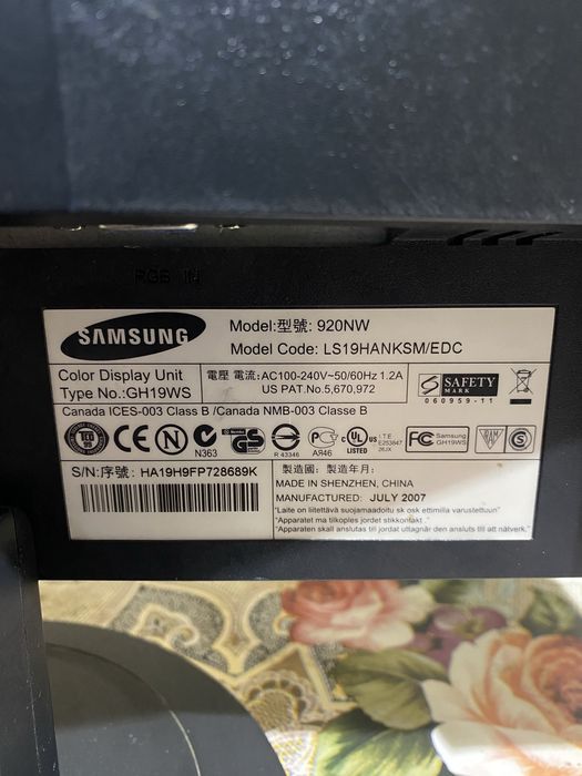 Monitoare samsung lg in stare perfecta de finctionare