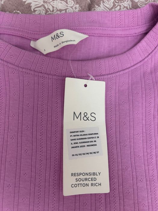 Майка M&S с Джакарты