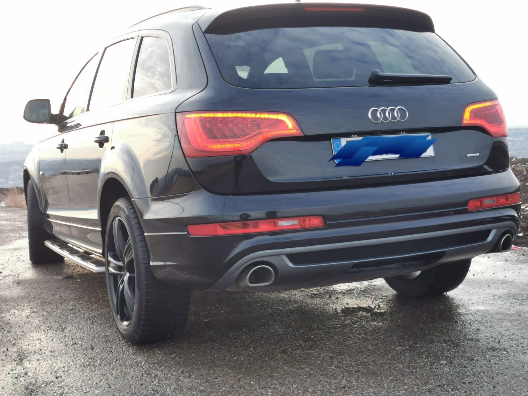 Bara Spate s line Audi Q7 4F an 2014