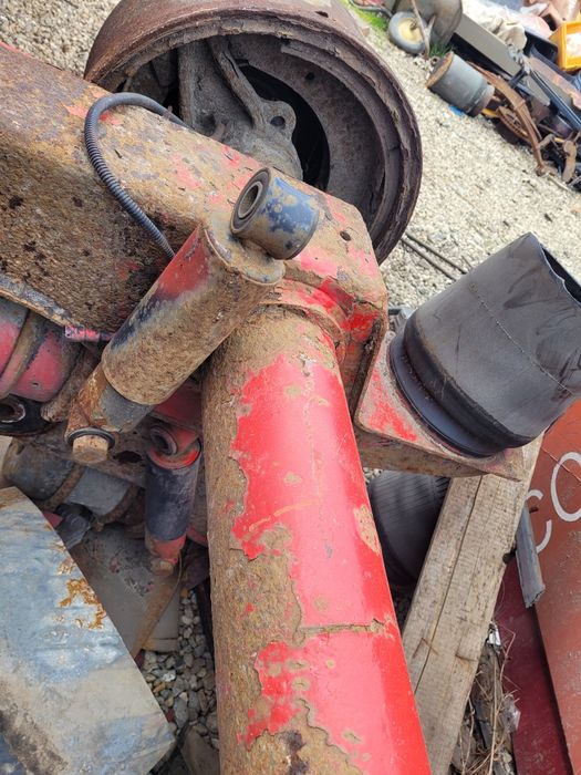 Axe osii punti remorca trailer semiremorca saf  ror bpw cu disc tambur