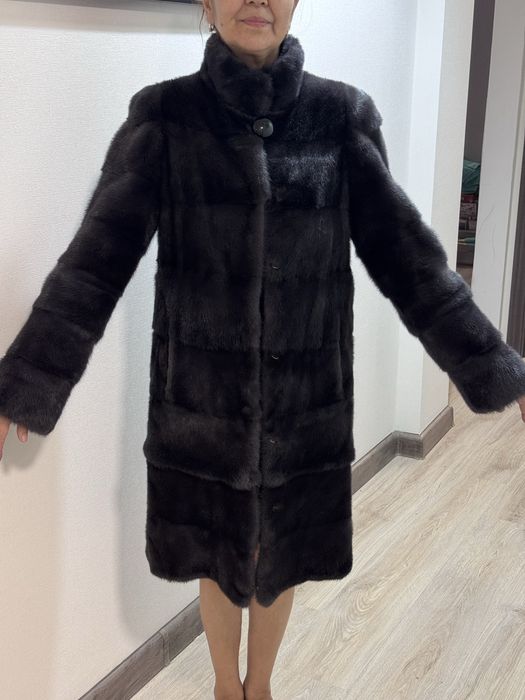 Норковая шуба трансформер, б/у