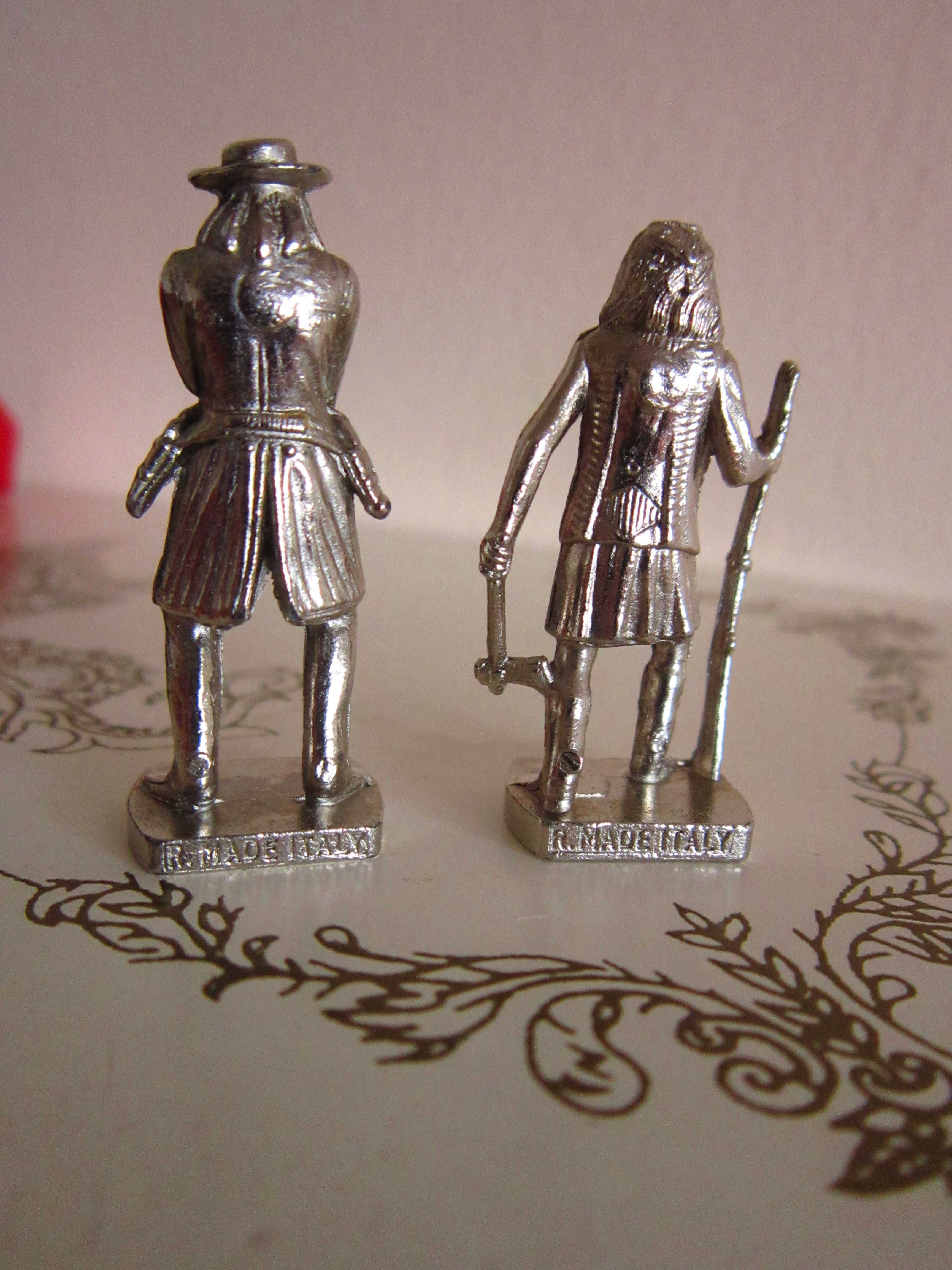 cadou rar Cowboy Bill+Indianul Geronimo miniaturi colectie 1985