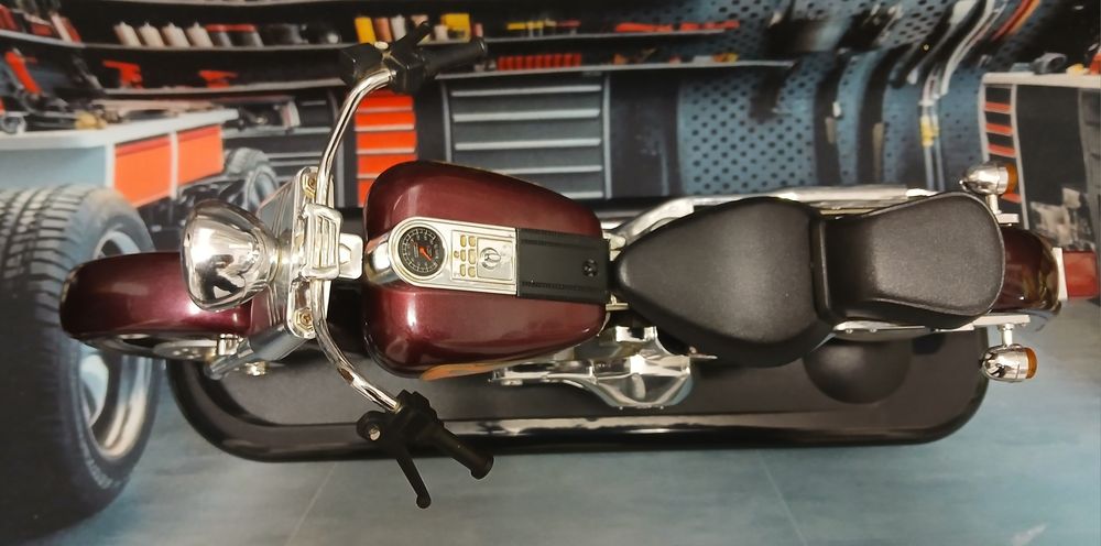 Macheta motocicleta ceas alarmă lumini sunet motor