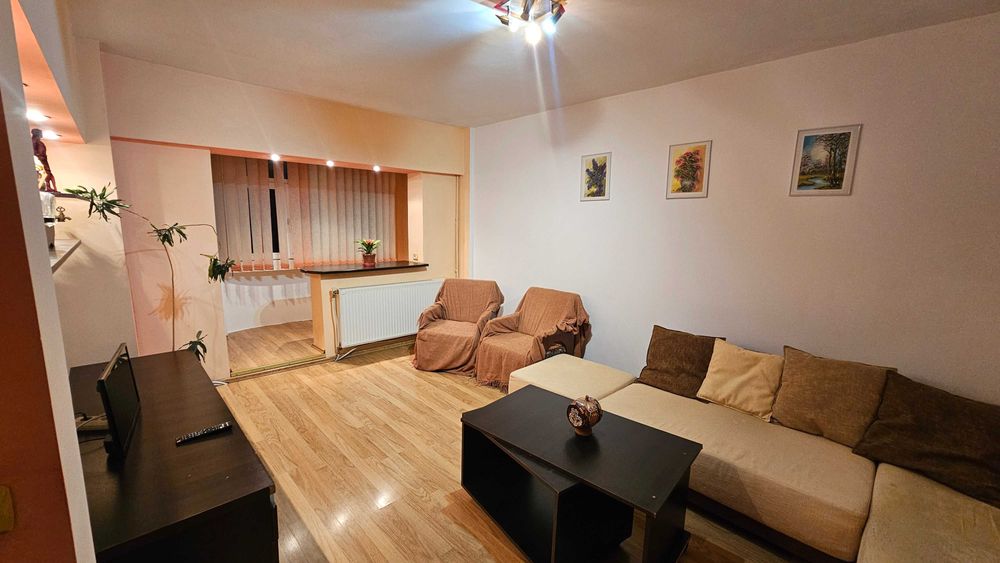 Apartament de închiriat 2 camere, mobilat, utilat, curat, zona Nord