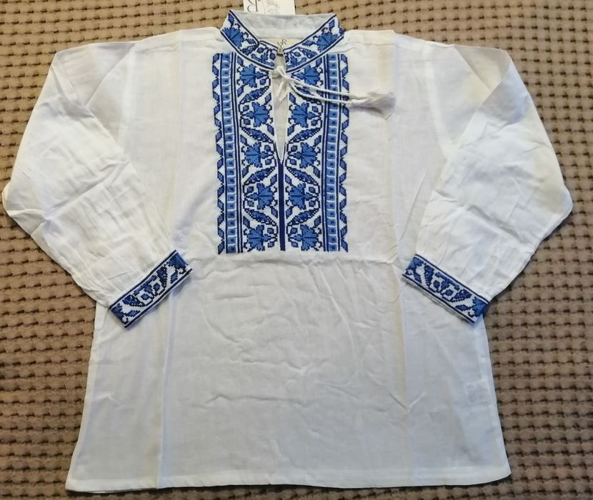 Ie baiat motive tradiționale din bumbac de la 0 la 16 anișori