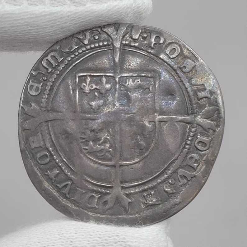 Moneda de argint 1551-53 King Edward VI