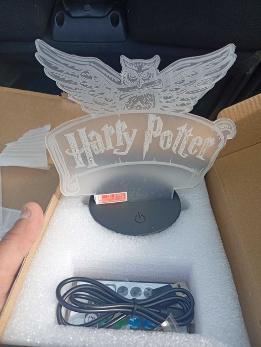 3D лампа на Хари Потър