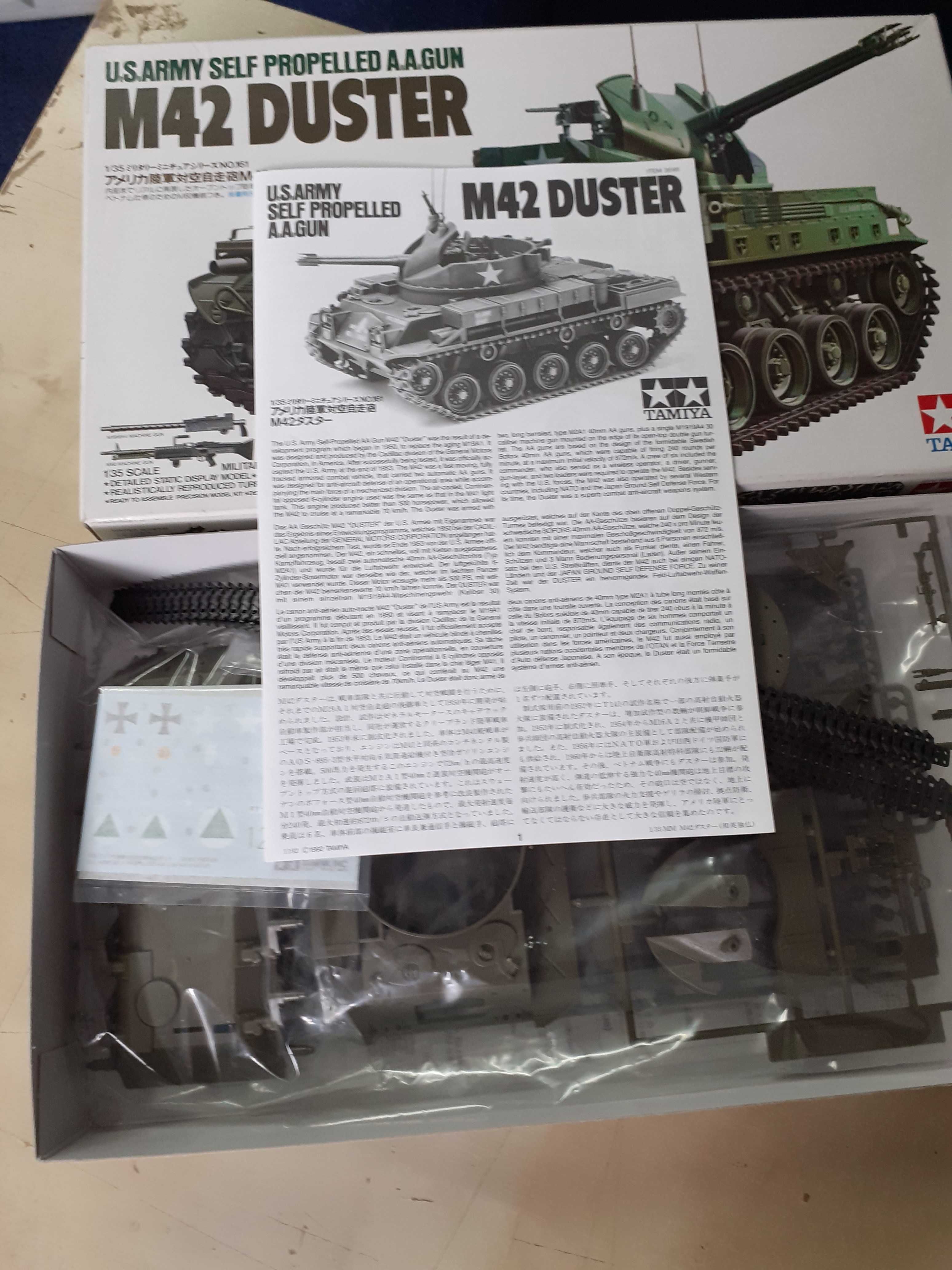 Macheta scara 1:35 M-42 Duster, Tamiya cod 35161, noua!