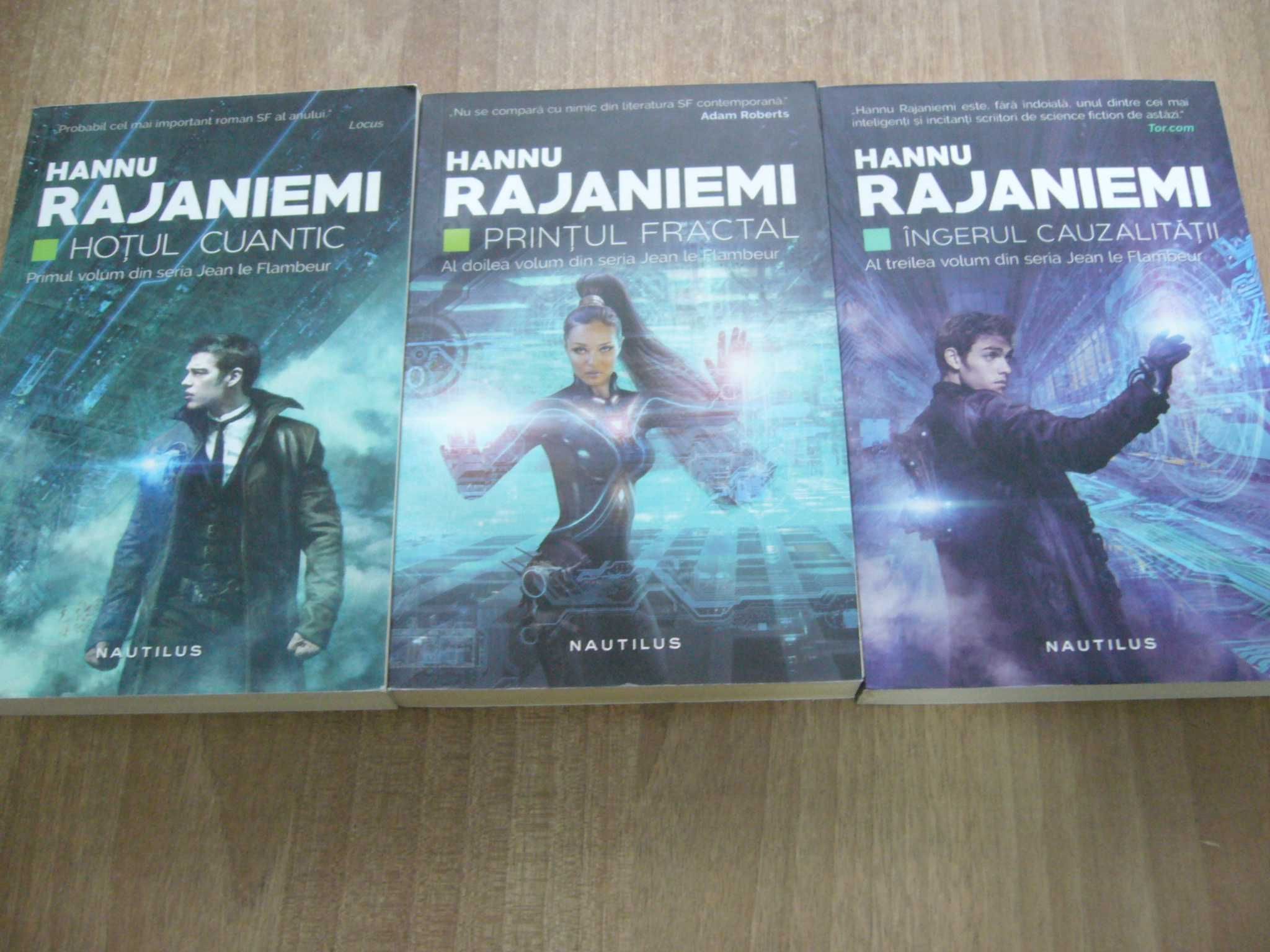 Hannu Rajaniemi - Seria Jean le Flambeur (3 volume)
