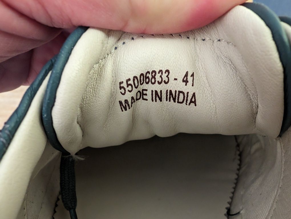 Sneakers Tenis Topman Premium Made in India 41 piele interior exterior