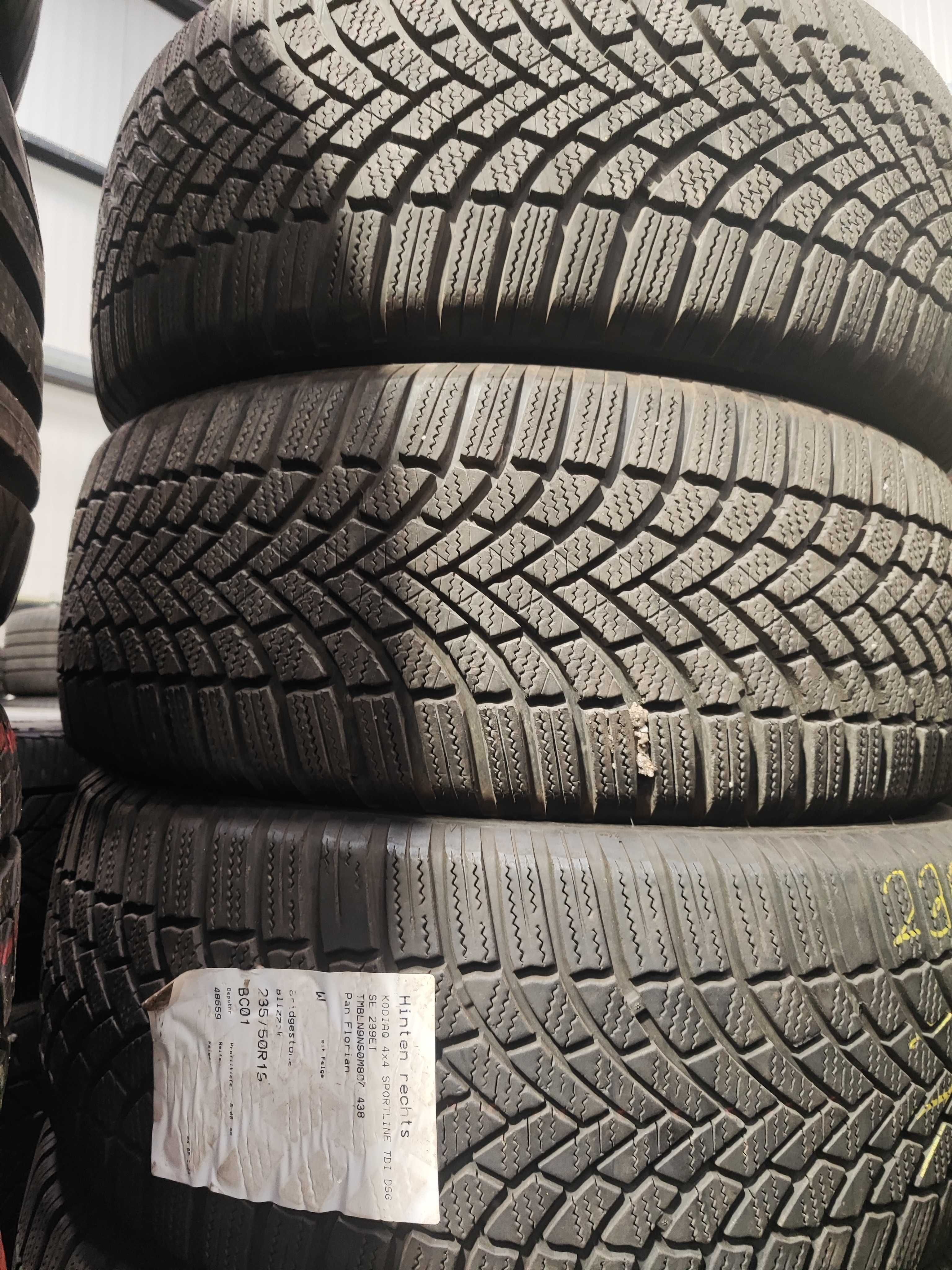 4бр.зимни гуми 235/50/19 Bridgestone