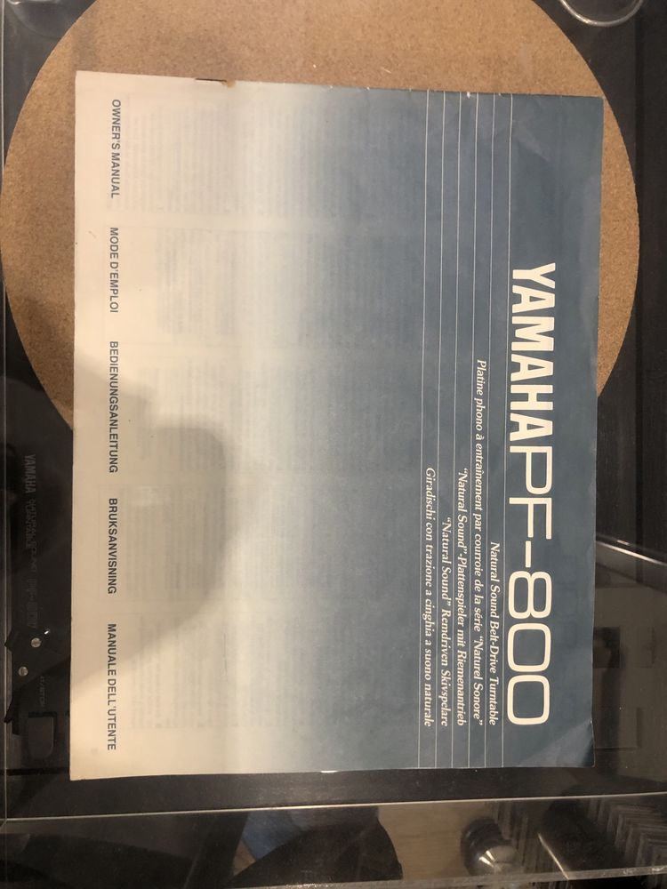 Грамофон Yamaha PF-800