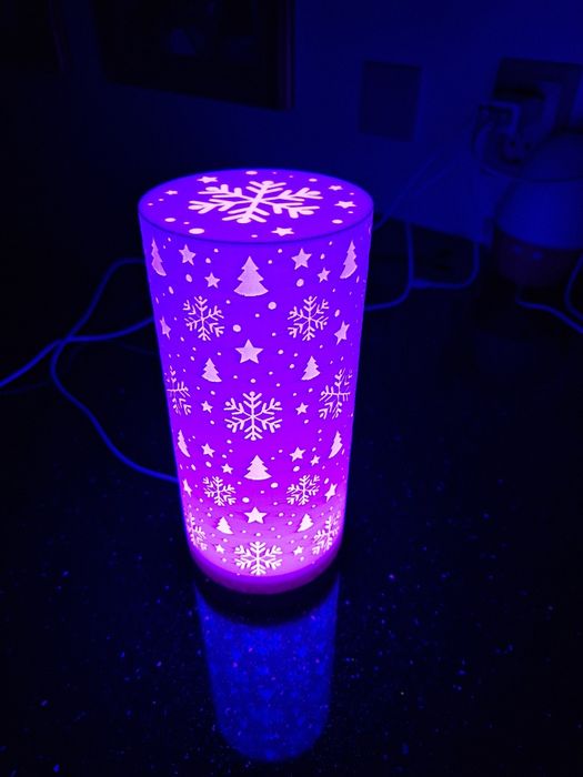 Коледна нощна лампа