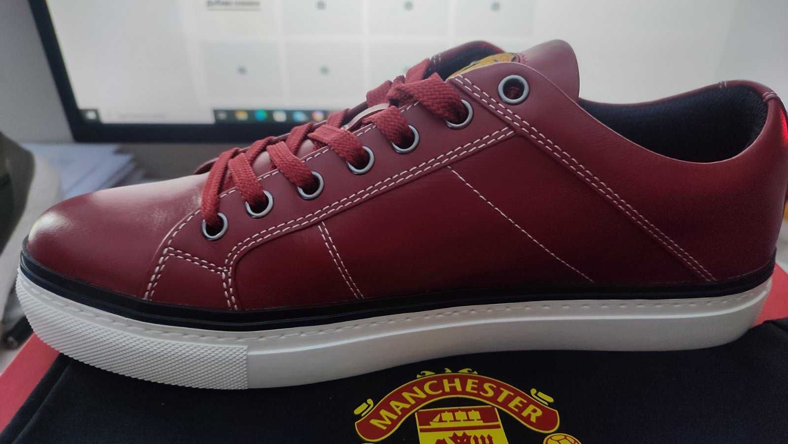 Оригинални кожени обувки * MANCHESTER UNITED * EU43