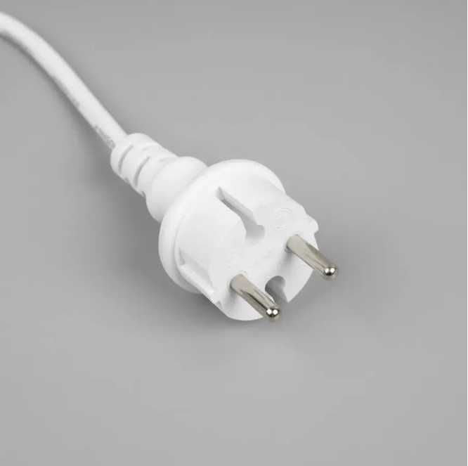 Гирлянда «Нить» 50 м, IP65 — уличная, белая каучуковая нить