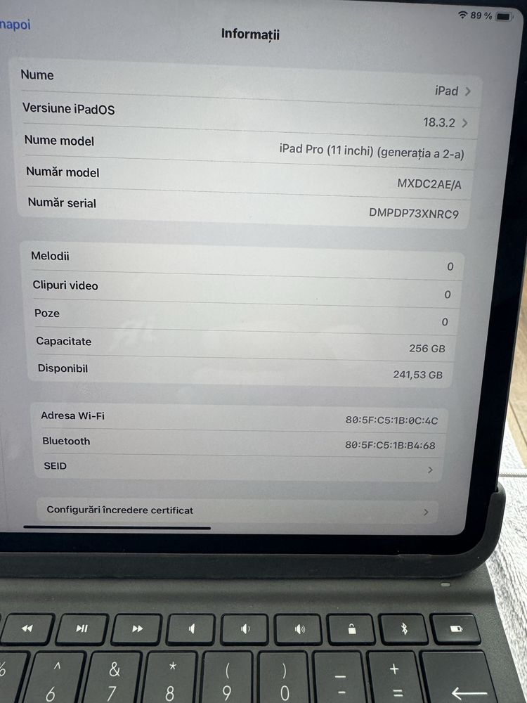 Ipad pro 11 inchi generatia a 2 a